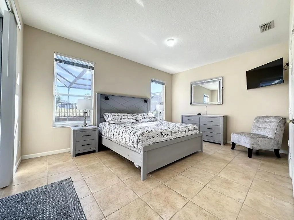 Villa Luxury 6bd 3,5ba Pool In Windsor Palms Kissimmee
