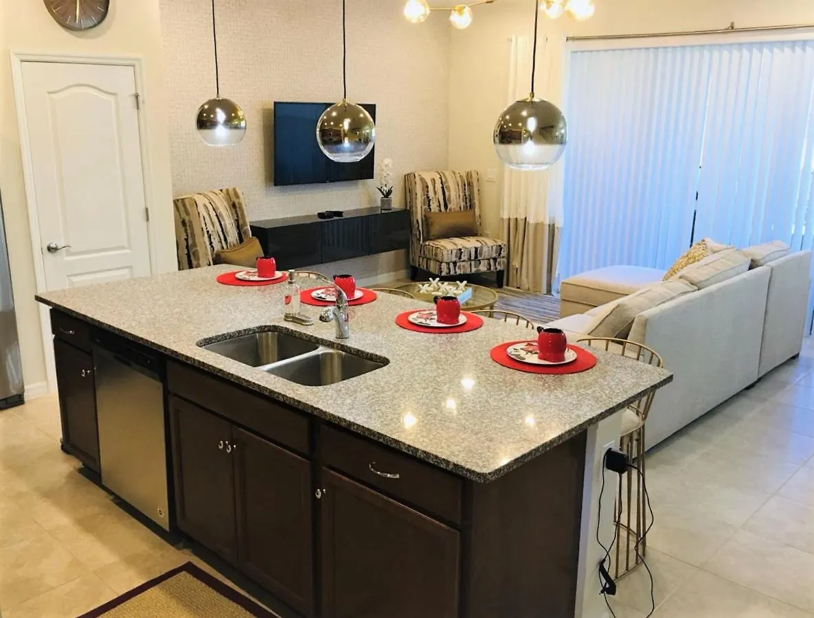 5br 5bath Townhome Pool Bbq 13min 2260ft Kissimmee