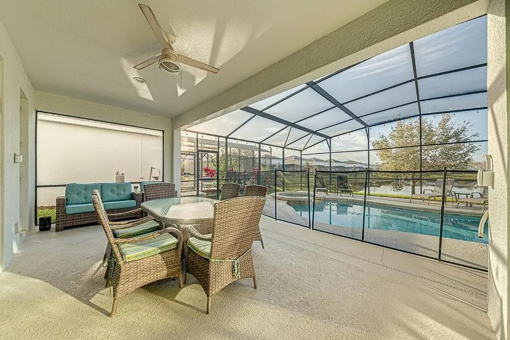 Villa #371-stunning 6 Bed With Modern Decor, South Facing Pool And Overlooking Water *