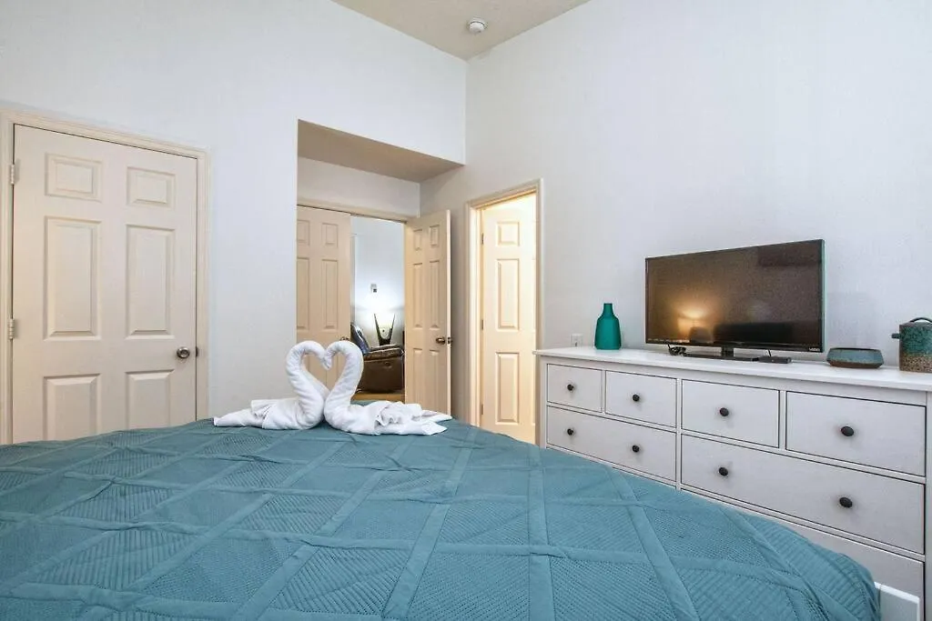 Pool In Famous Windsor Palms 4 Miles To Disney, Free Amenities 度假居 *