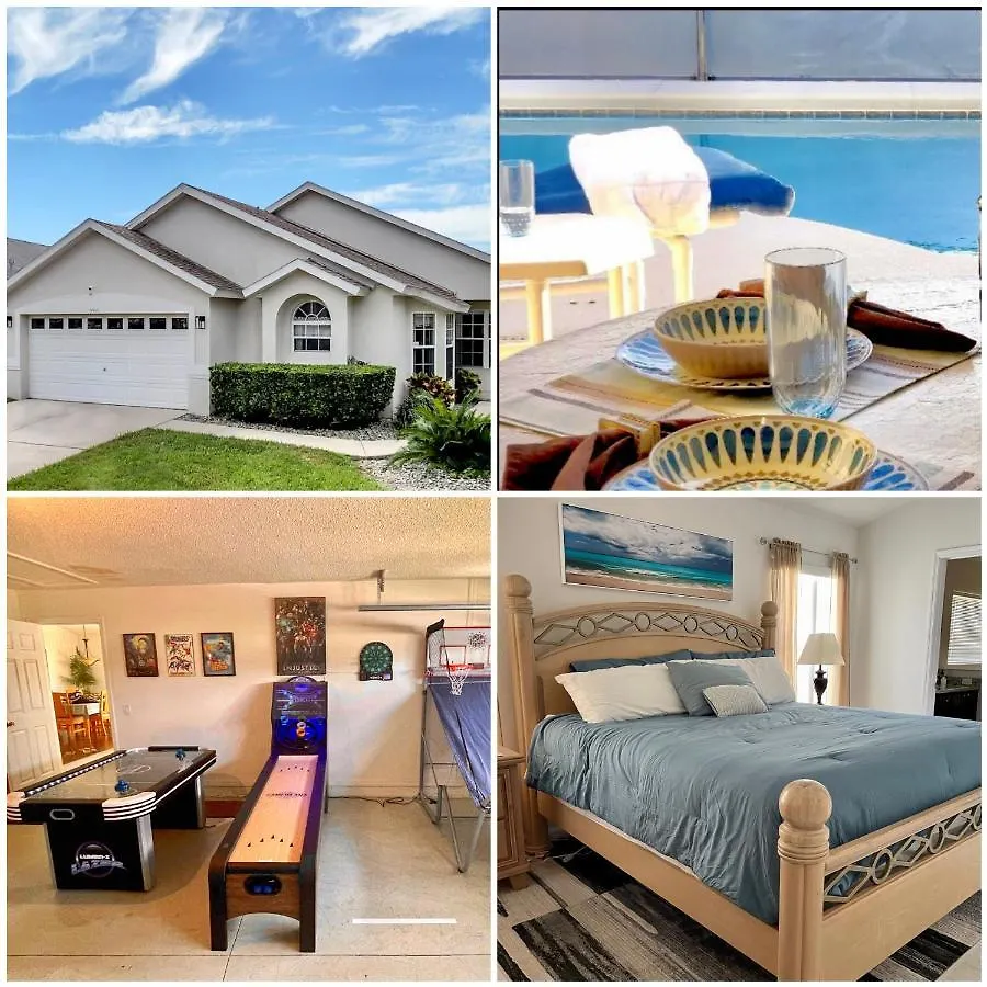 Holiday home Key 2 Indian Creek Modern Pool With Game Near Kissimmee