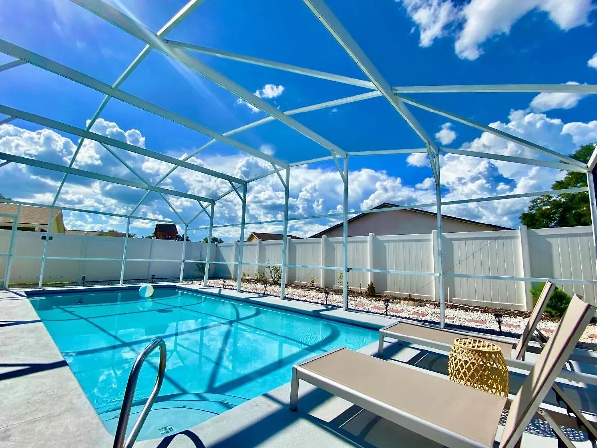 Amazing Blue Private Pool 4br House Near * 基西米