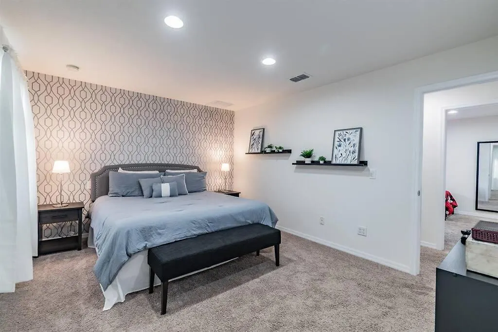 Cozy Private Jacuzzi Near To Fiber Internet * Kissimmee