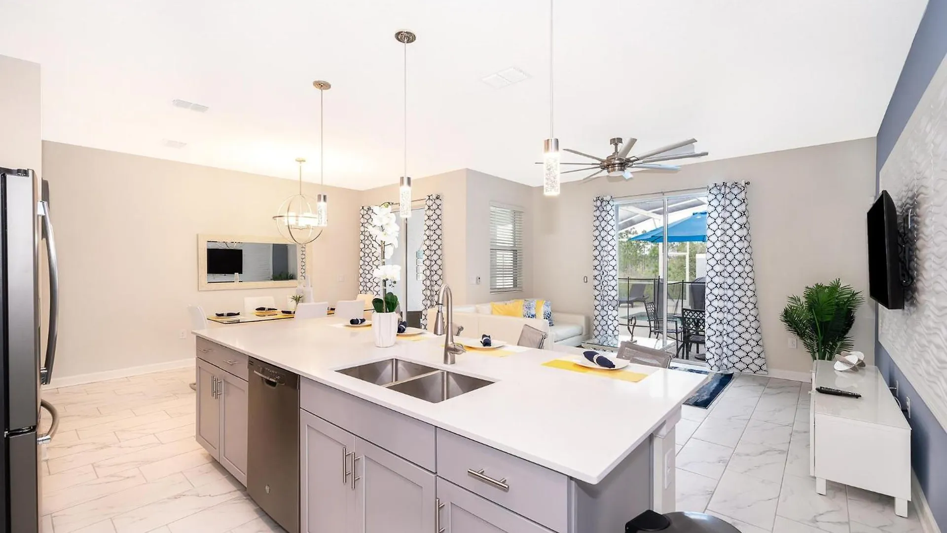 Casa vacanze 8947ar Townhouse 4 Bedrooms & 3 Bathrooms + Pool Kissimmee