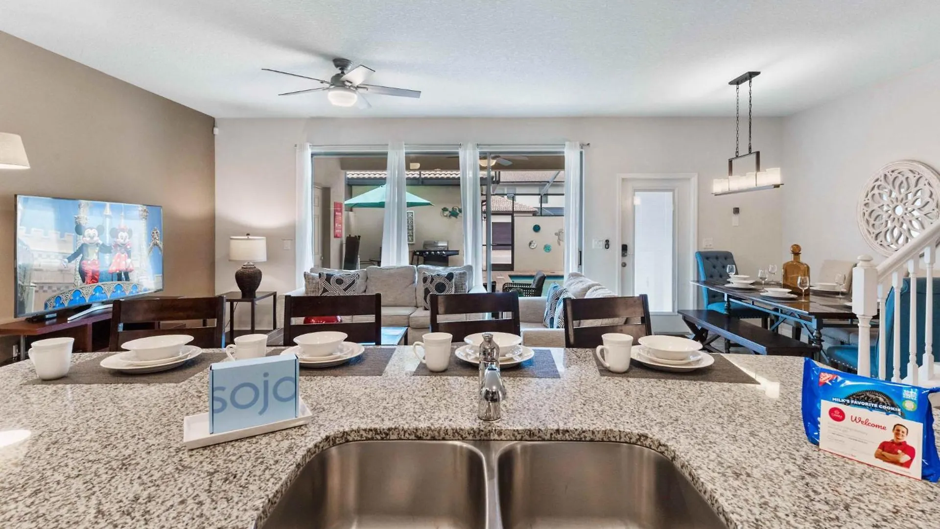 Townhome With Private Pool, Bbq & Free Waterpark Holiday home Kissimmee