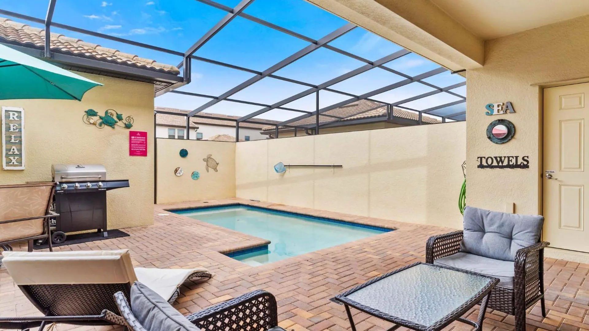 Townhome With Private Pool, Bbq & Free Waterpark