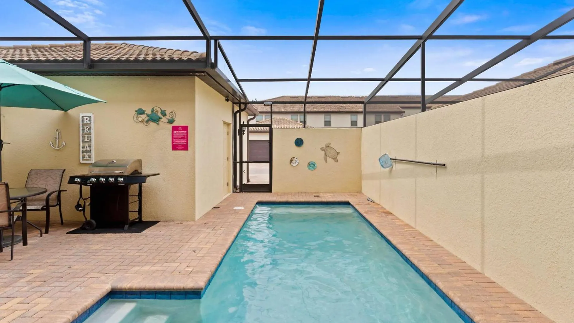Townhome With Private Pool, Bbq & Free Waterpark Kissimmee