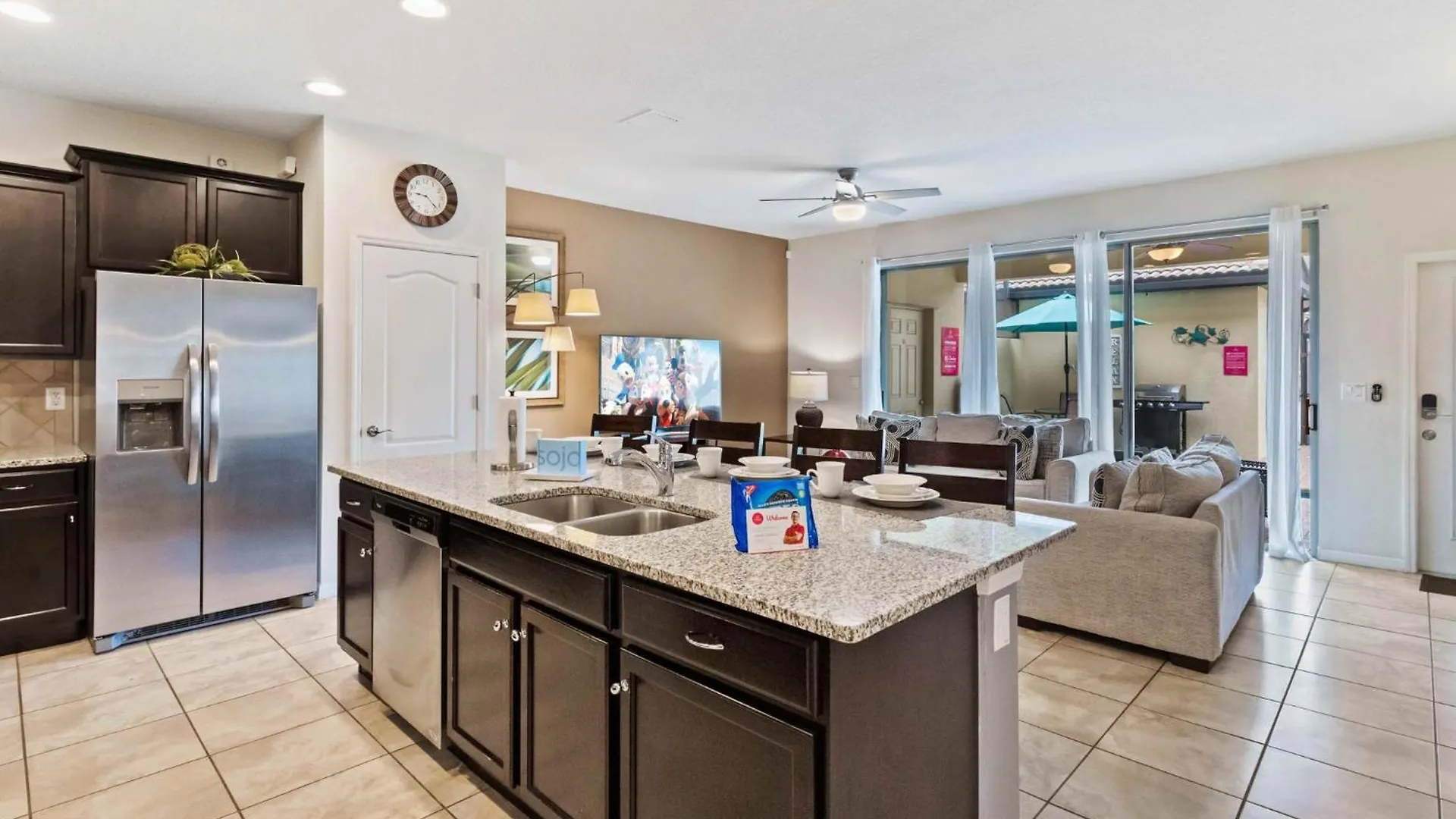 Townhome With Private Pool, Bbq & Free Waterpark Holiday home Kissimmee