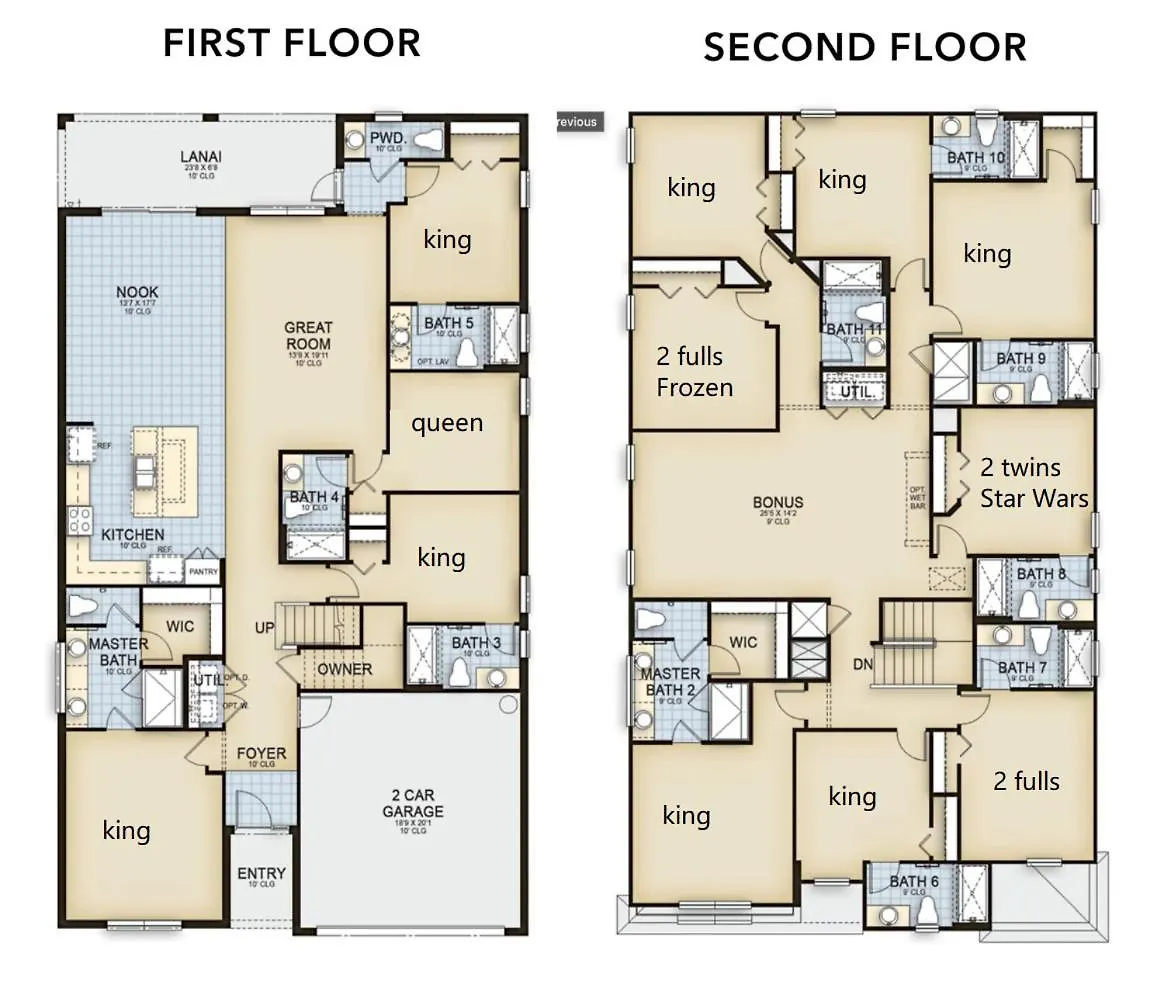 Bella Vida 12br Luxury Pool Near * 基西米