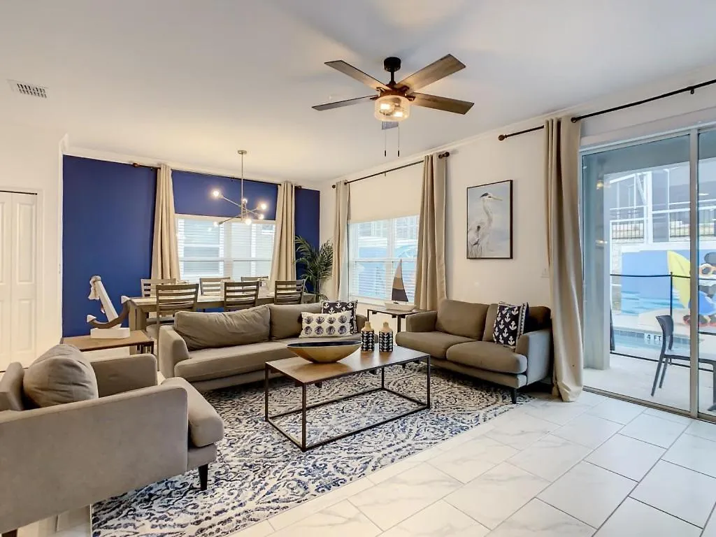 度假居 Themed Delight - 5 Bed Champions Gate Four Corners
