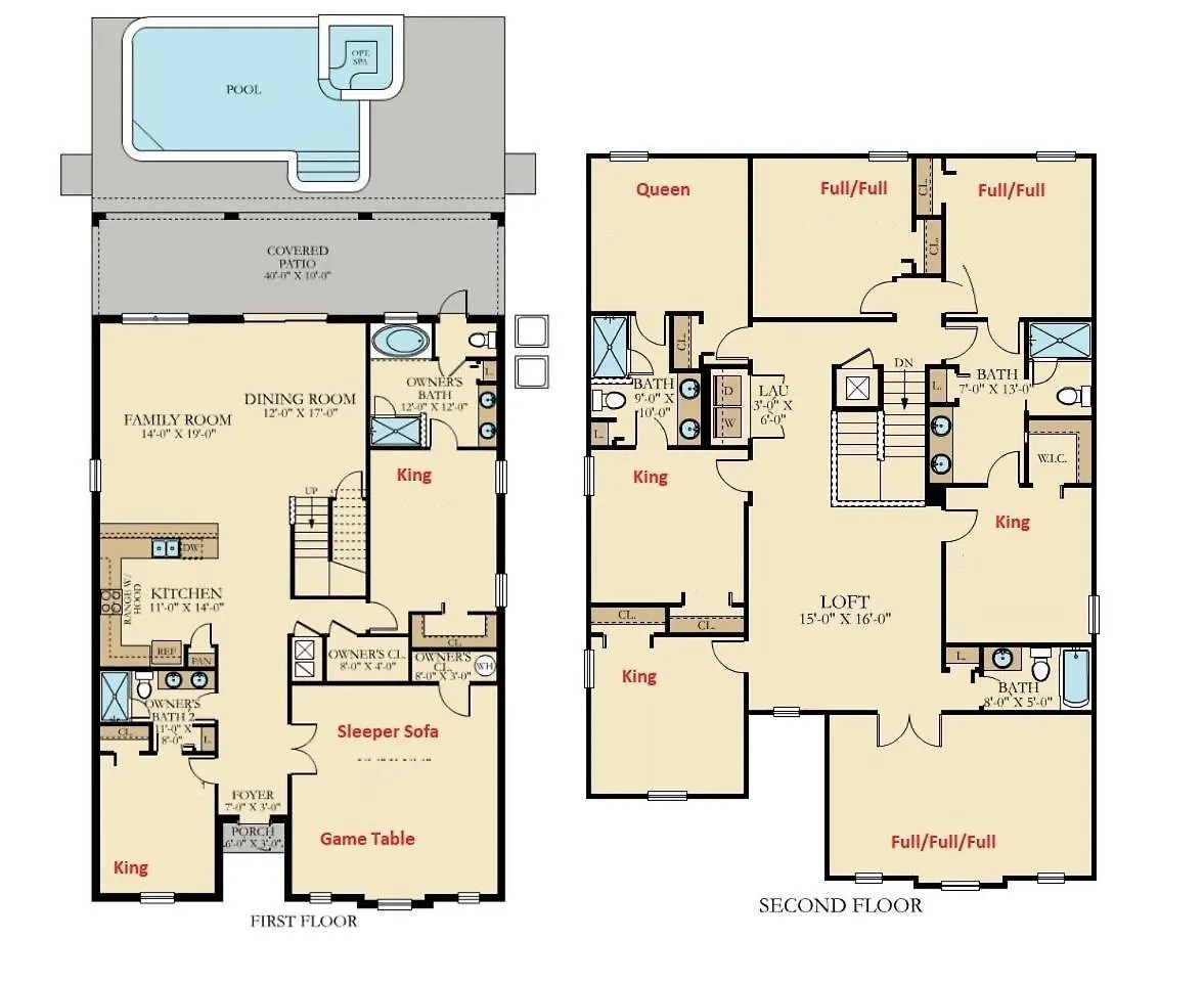 Family Oasis: Pool, Themed & Access 度假居 *