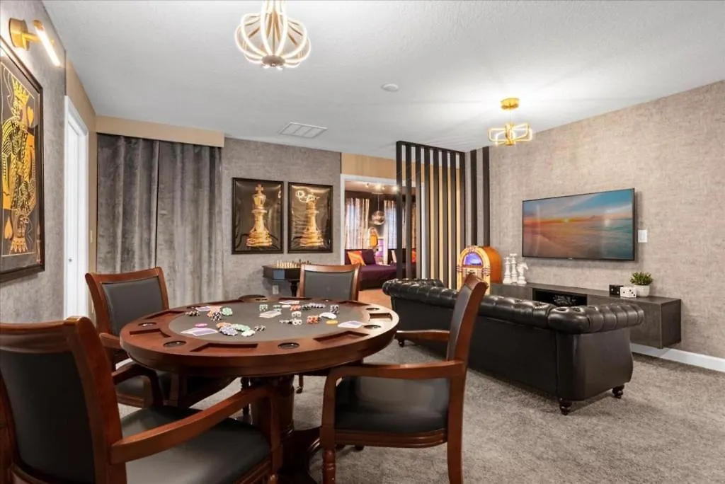 9 Bedroom- 5 Bathroom Champions Gate 851 Pb Holiday home *