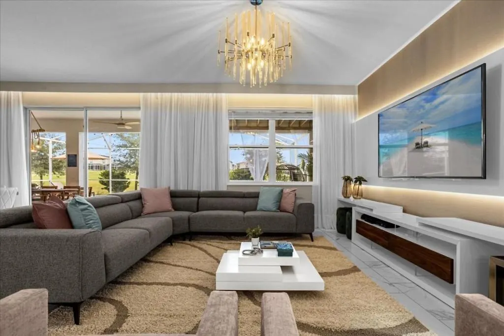 9 Bedroom- 5 Bathroom Champions Gate 851 Pb Holiday home
