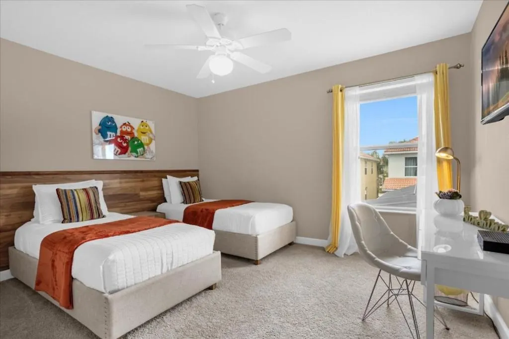 度假居 6 Bedroom- 5 Bathroom- Paradise Palms 2964bp *