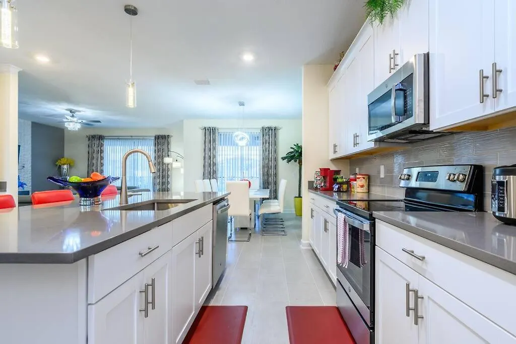 Dom wakacyjny Close To & Other Theme Parks,private Heated Poolspa, Bbq & Game Rm Kissimmee