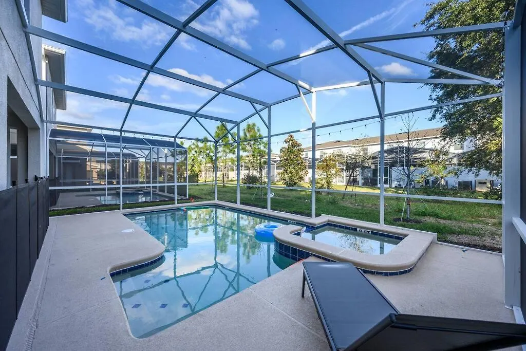 Dom wakacyjny Close To & Other Theme Parks,private Heated Poolspa, Bbq & Game Rm *