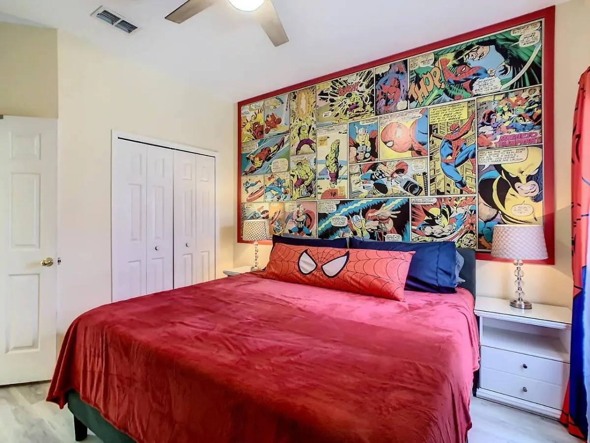 H504e Single Level Pool Themed By Holiday home Kissimmee