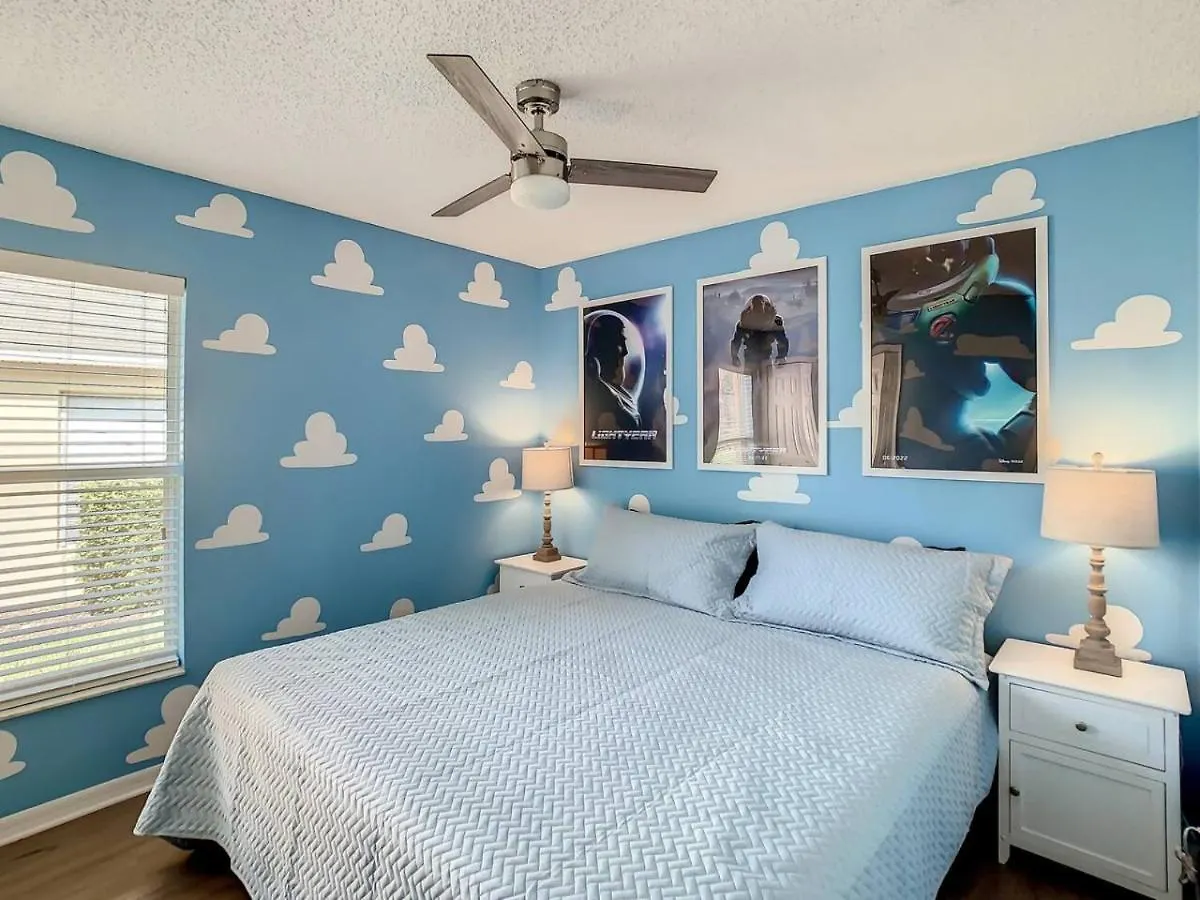 H8536 Single Level Pool 5 Bed Near Holiday home *
