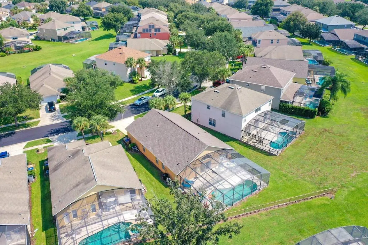 H8536 Single Level Pool 5 Bed Near * Kissimmee