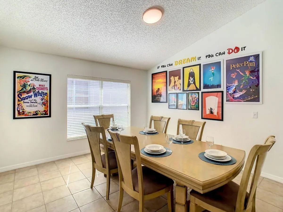 H8536 Single Level Pool 5 Bed Near * Kissimmee
