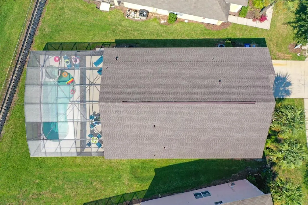 H8536 Single Level Pool 5 Bed Near Holiday home Kissimmee