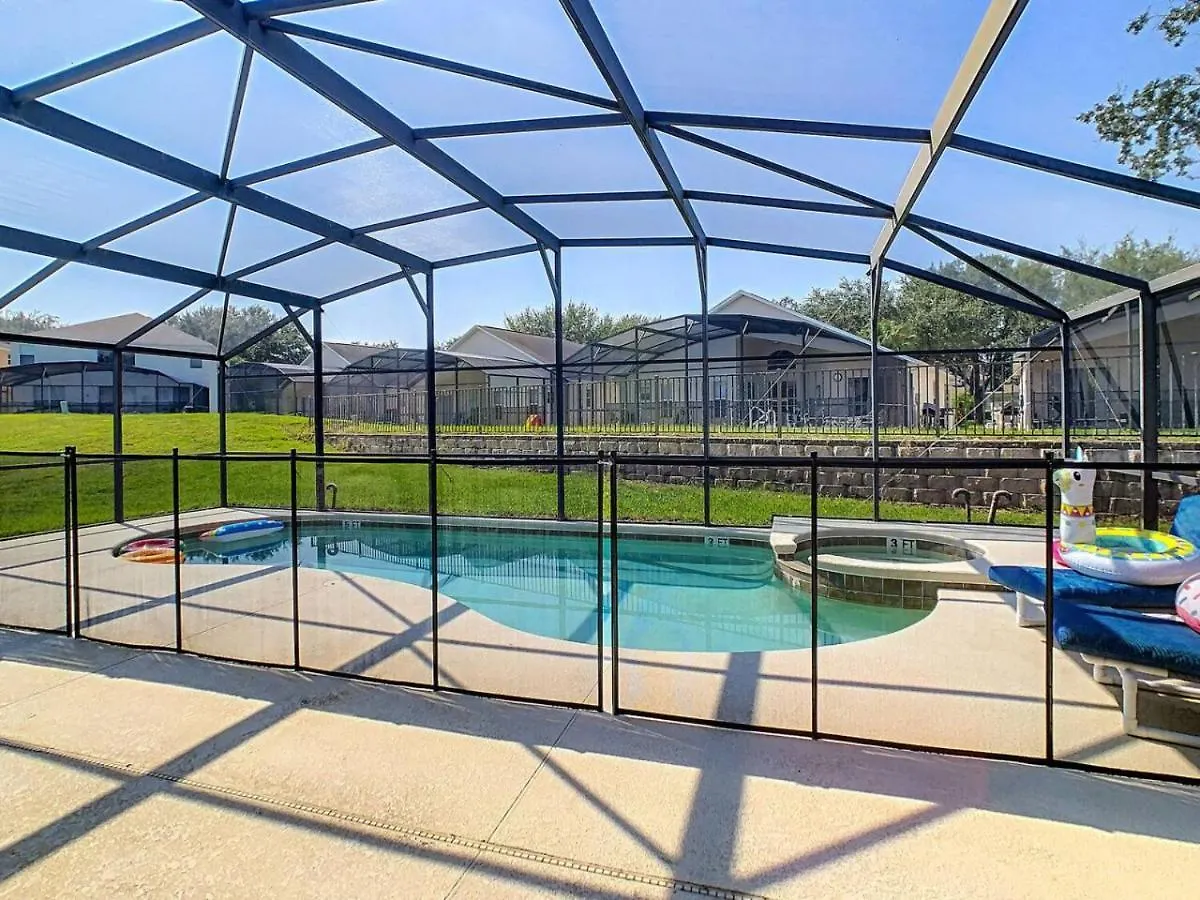 H8536 Single Level Pool 5 Bed Near * Kissimmee