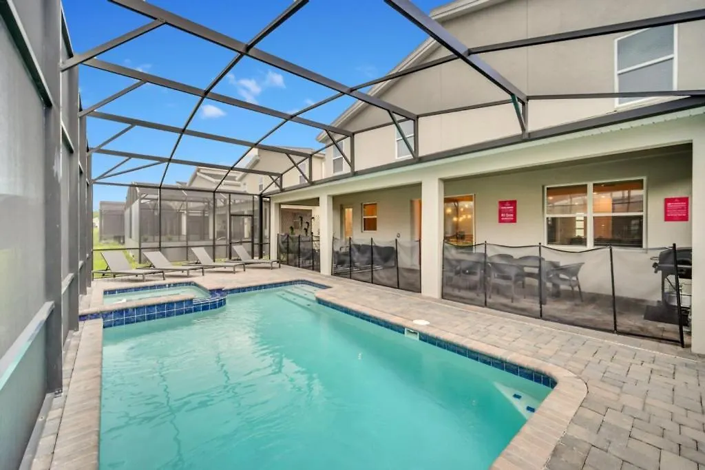 9 Bedroom Family 8 Minutes To Stl119 * Kissimmee