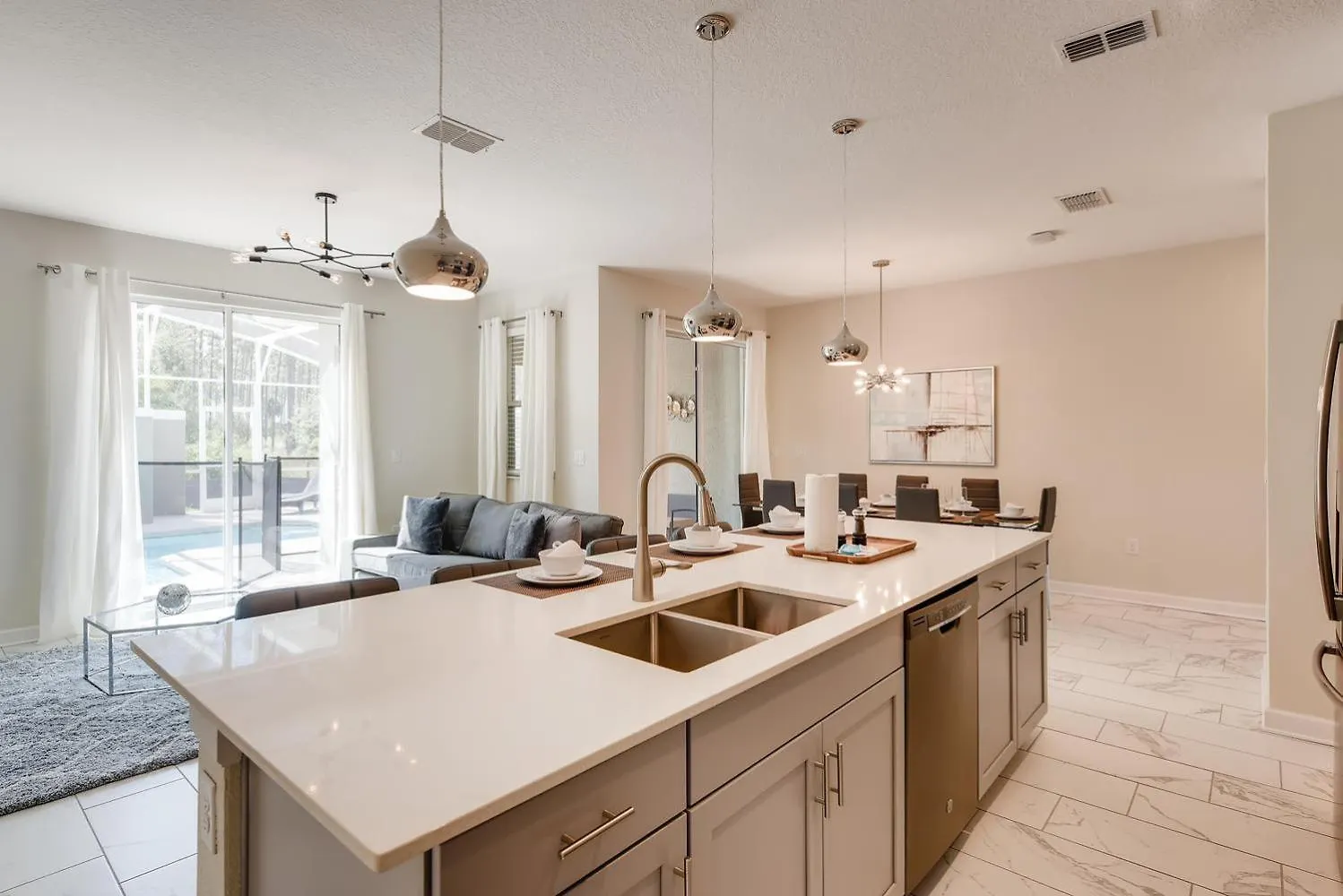 Villa 408 Oc - Luxe 4br Townhome Private Pool 11 Guests Kissimmee
