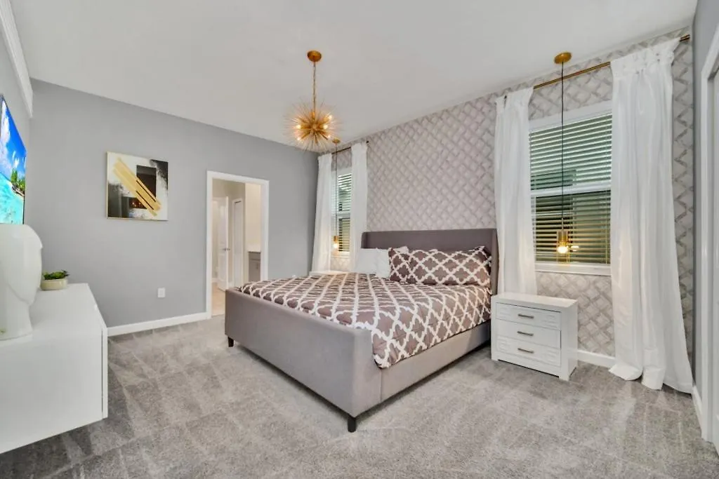9 Bedroom Family 8 Minutes To Stl119 * Kissimmee
