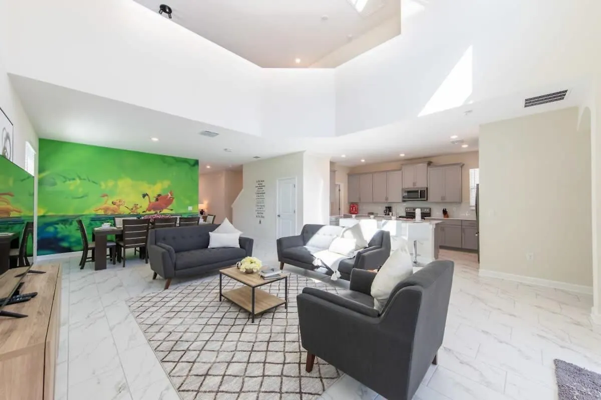 Beautiful Fun 5bed Pool With Game Room-631dsd Kissimmee