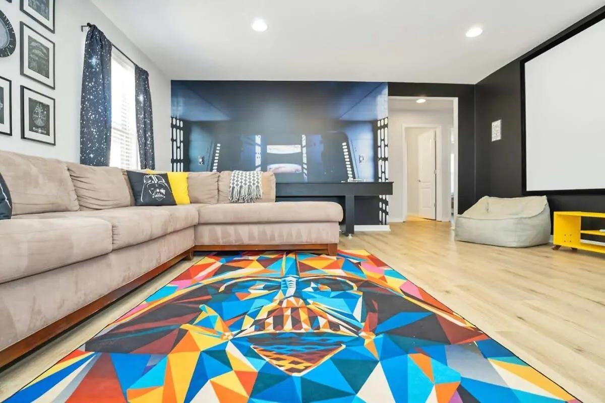 Star Wars Villa: Disney-themed Retreat With Game And Pool