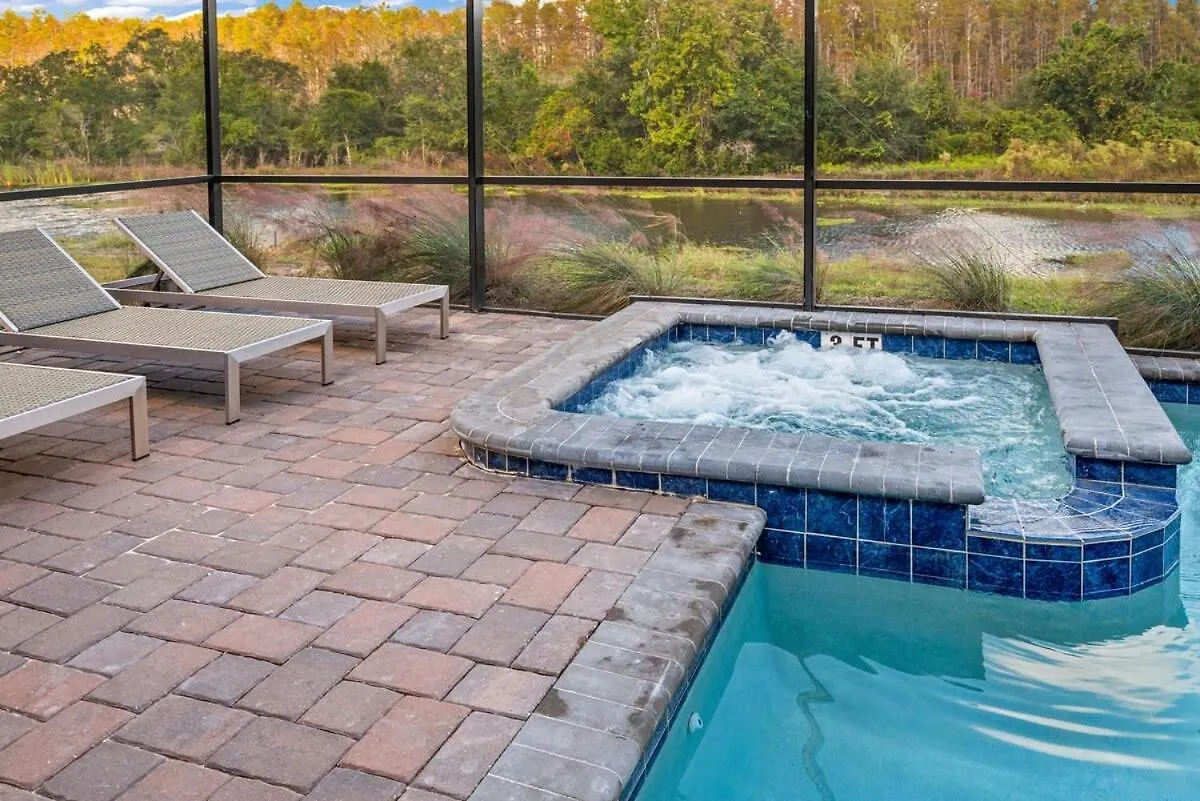 Awesome New 8br W Theme Theater By Holiday home Kissimmee