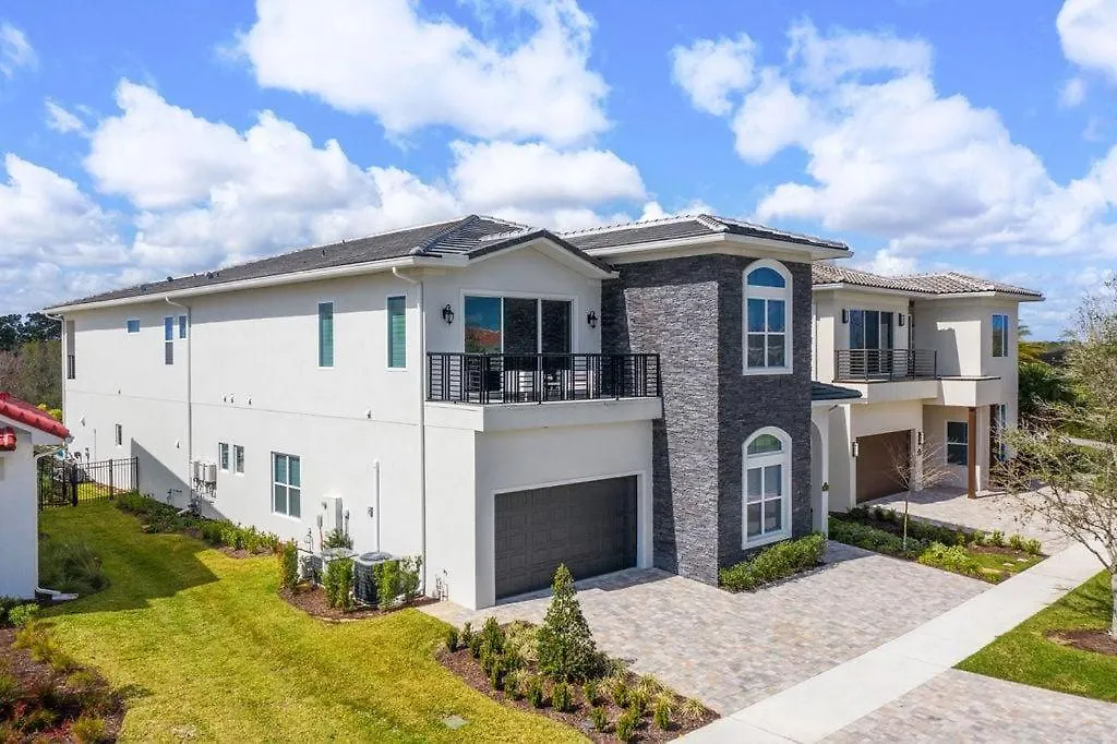 Modern 7 Bdrm Mansion With Themed Bedrooms At The Bear's Den Kissimmee