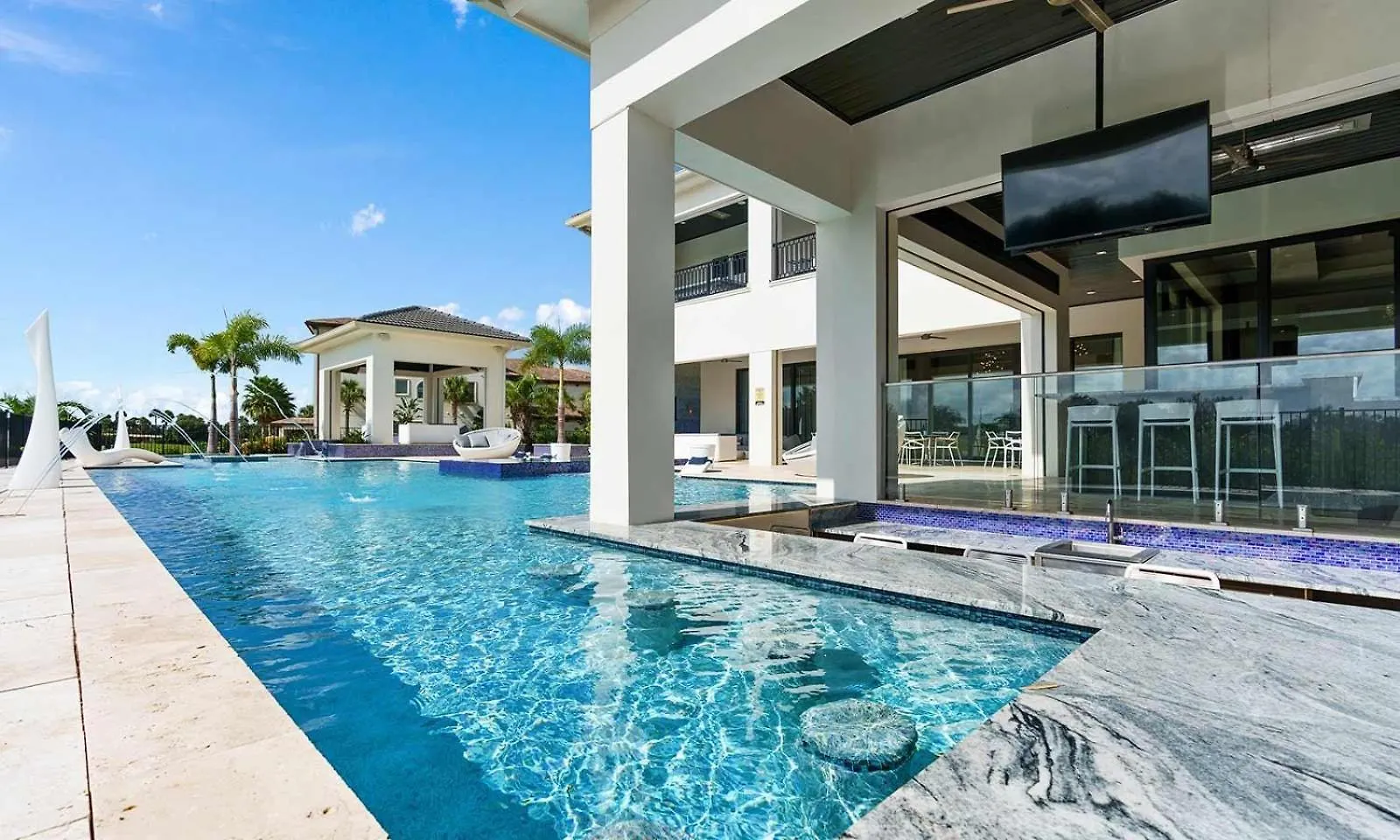 Luxurious 9 Bdrm Estate With Golf Simulator And Entertainment Loft At Reunion Kissimmee