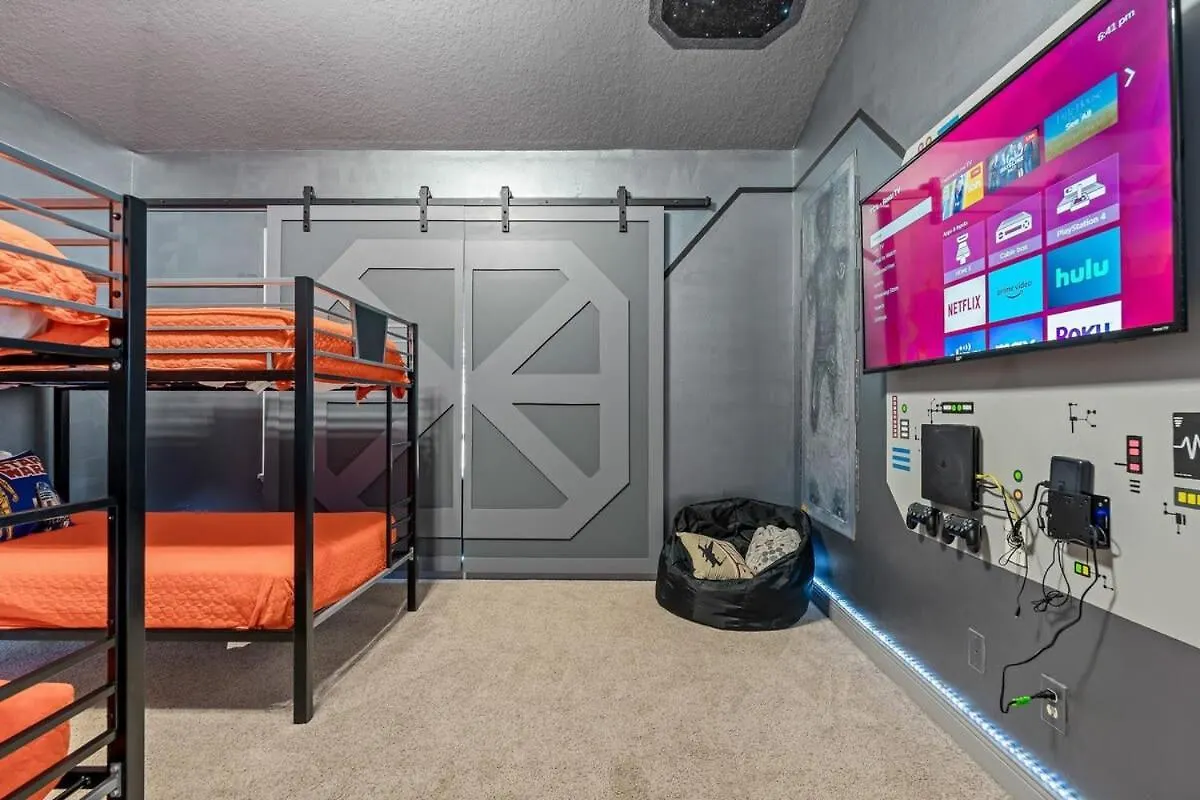 Game Heated Pool Cinema 6mi To Kissimmee