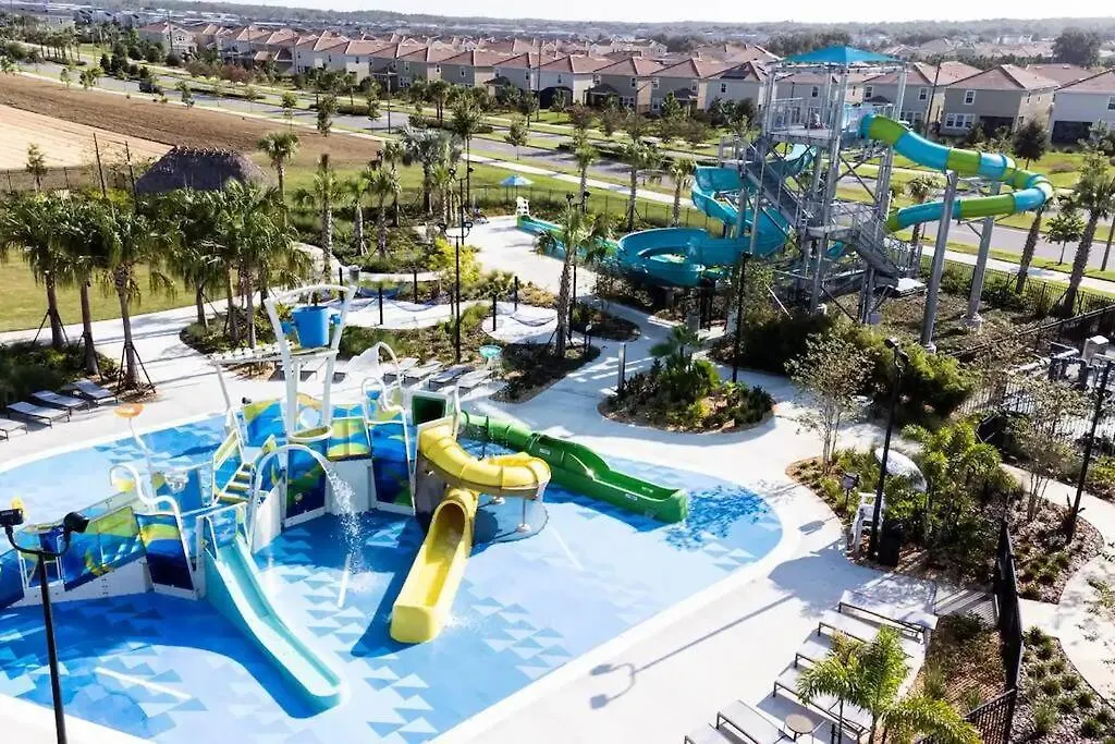 New Golf Private Pool Gym Waterpark *