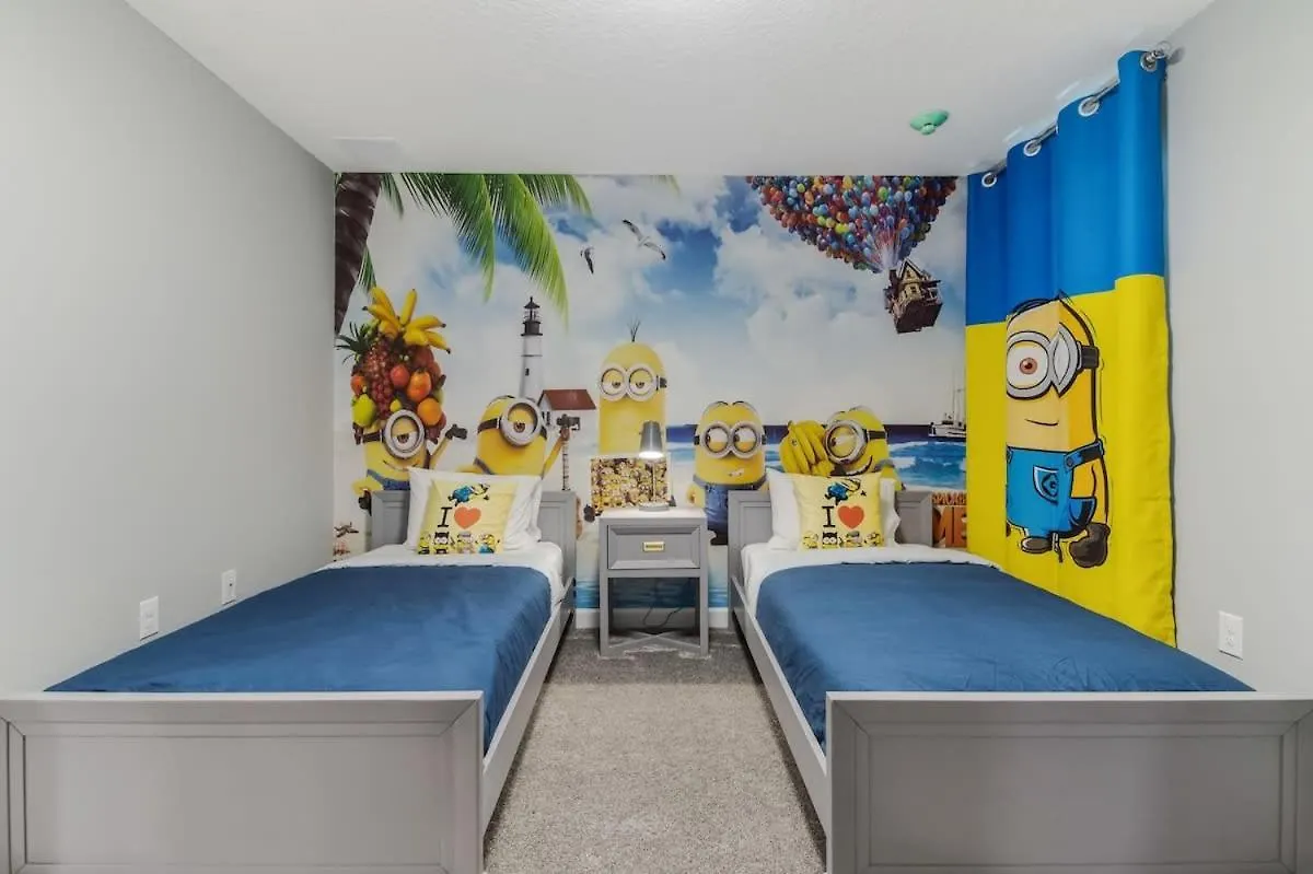 Villa Magical Retreat Luxury 9-bedroom Near Kissimmee