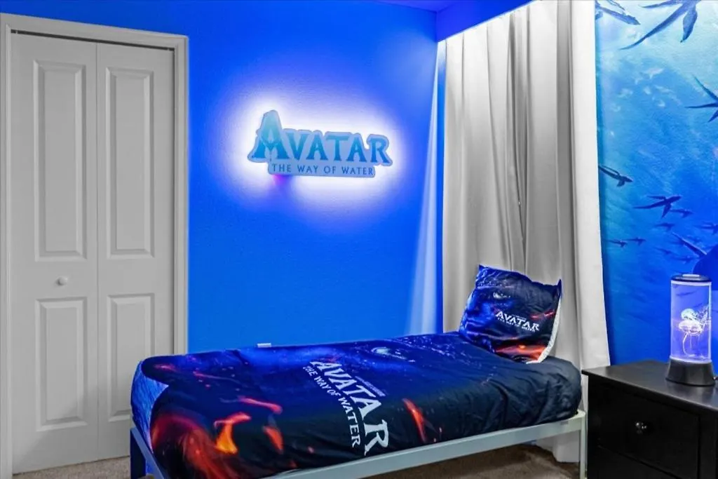 9 Bedroom- 5 Bathroom- Champions Gate 771pb