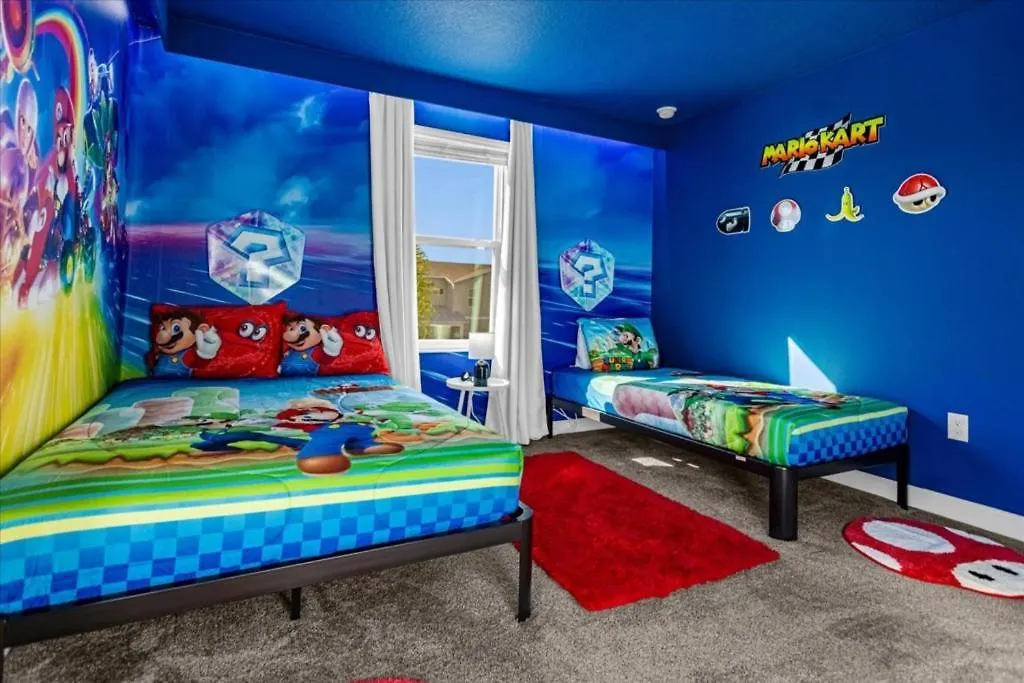 9 Bedroom- 5 Bathroom- Champions Gate 771pb