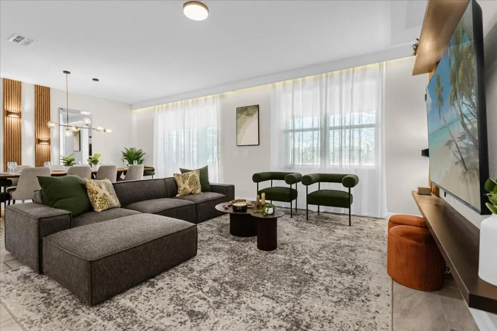 9 Bedroom- 5 Bathroom- Champions Gate 771pb Holiday home