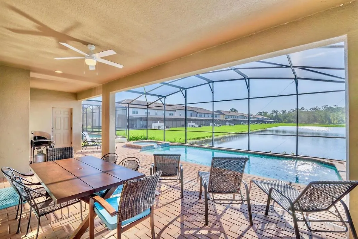 Make Memories Lakeside Villa-pool-spa-prime * Kissimmee