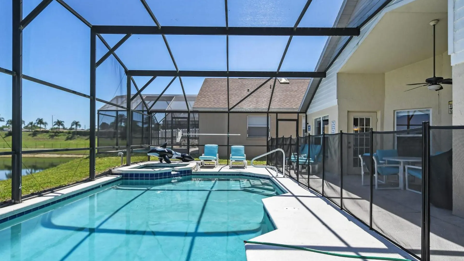 Wheelchair Accessible Lakeview 4br House With Pool Themed Game * 基西米