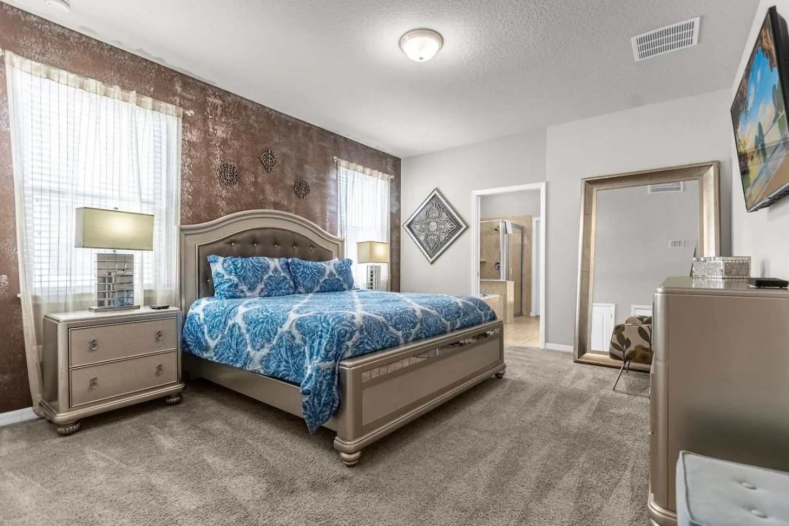 Dream Getaway Modern 9-bedroom Vacation * Kissimmee