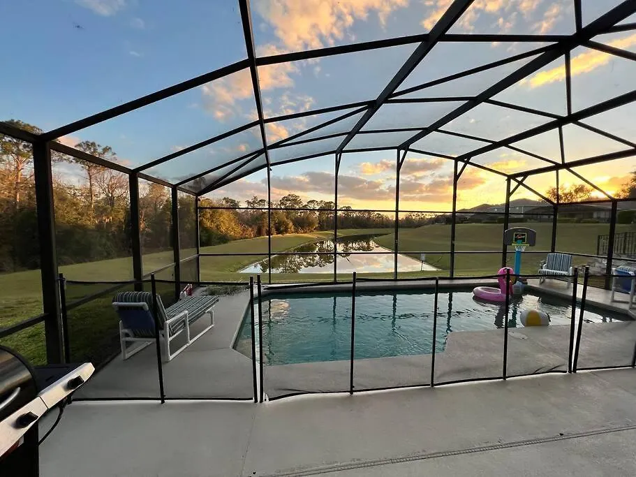 Magical Retreat Private Pool, Lakeview & Game * Kissimmee