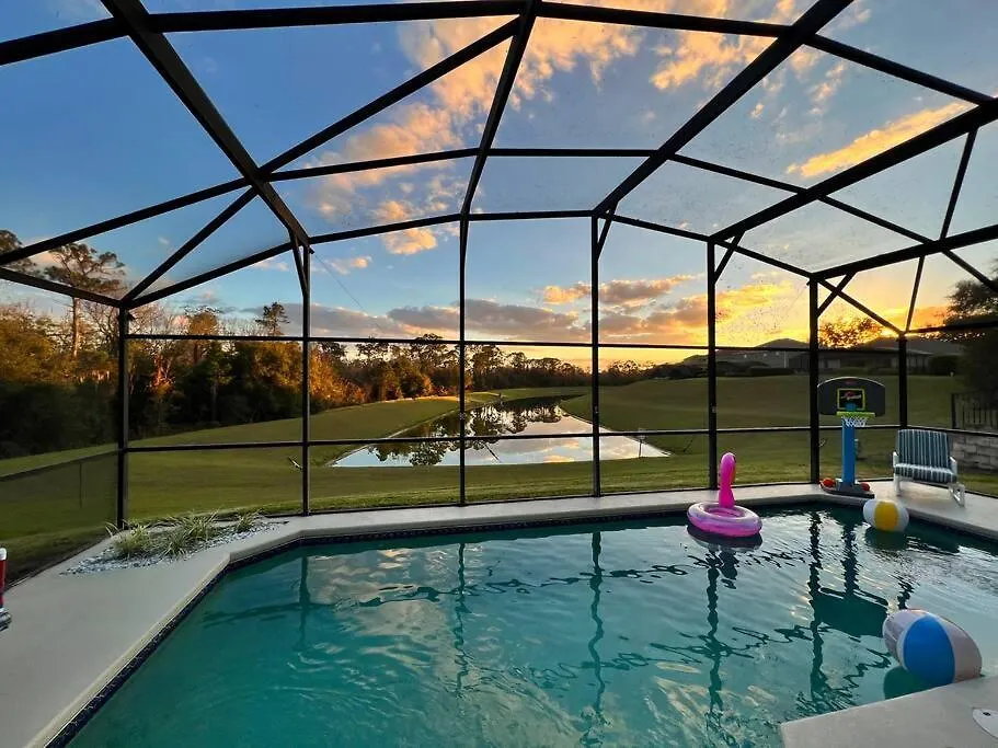 Villa Magical Retreat Private Pool, Lakeview & Game Kissimmee