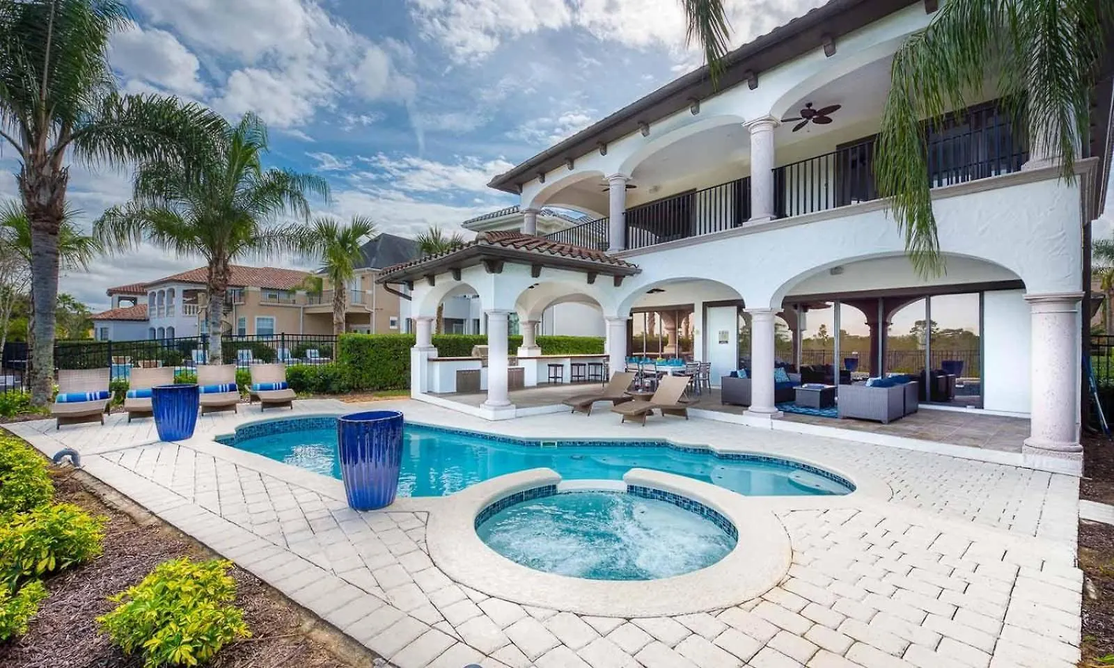 Spacious Sleek 6 Bdrm On Golf Course At Reunion * Kissimmee
