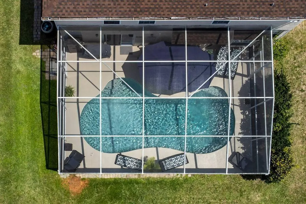 Holiday home Beautiful Near Disney, Heated Pool, Bbq, 4 Bedrooms