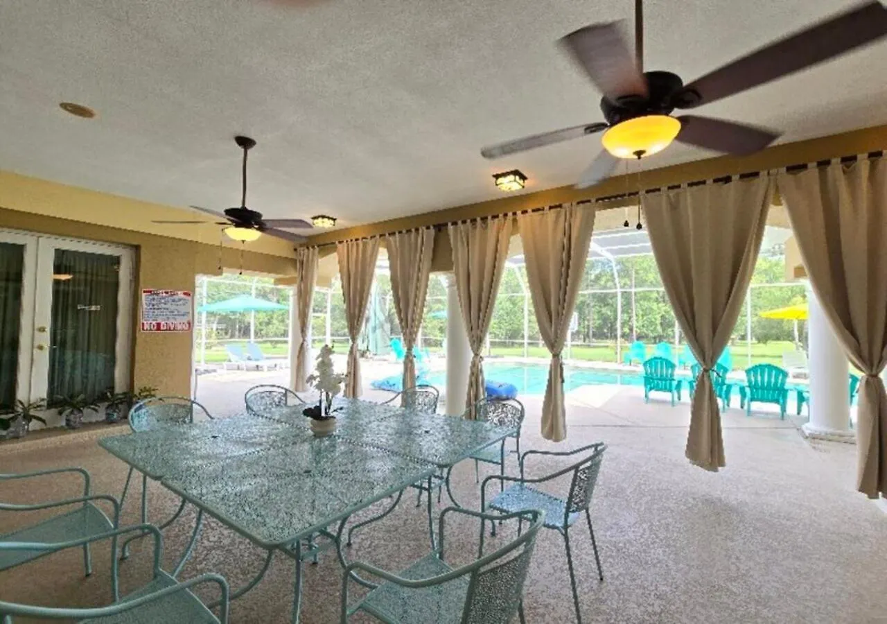 Villa Stars Manor-disney-universal-pool-22people Kissimmee