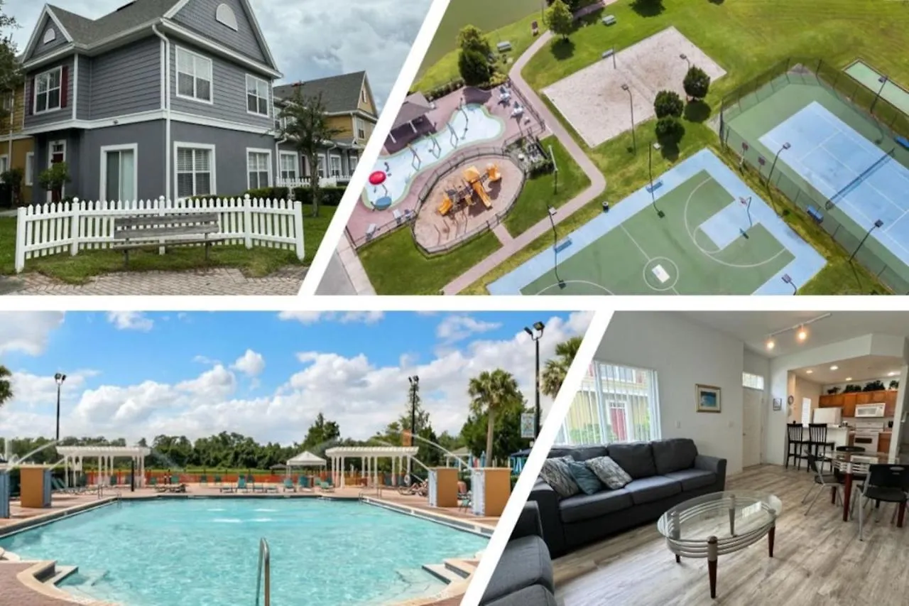 Holiday home 4 Bedroom 3 Bathroom At Seven Dwarfs 8-107 Kissimmee