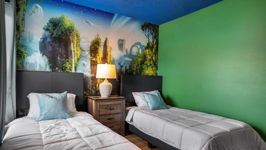 Lovely 7 Bed Pool With Game Room-8510phd